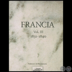 FRANCIA  Vol. III 1830 1840 - Año 2010